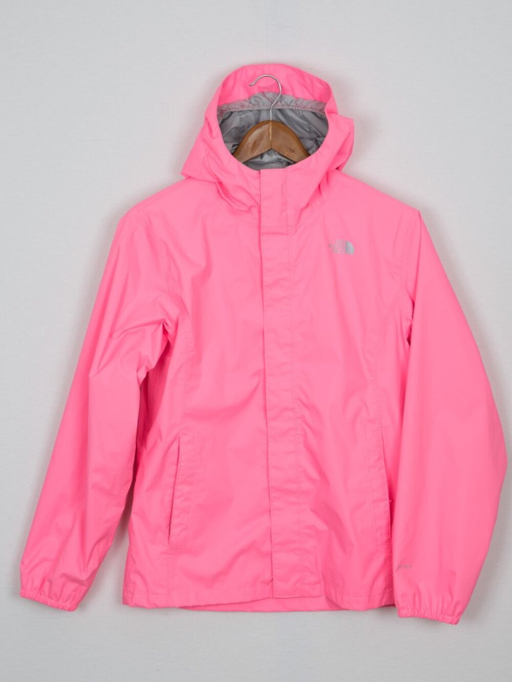 The North Face Girls XL (18) Resolve Waterproof Rain Jacket – Vibrant Pink